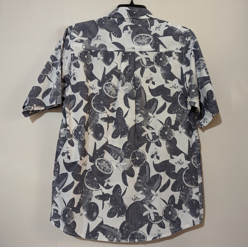 KAVU The Jam Citrus Grove Short Sleeve Shirt Summer Button Up Size S NWT - Picture 6 of 7